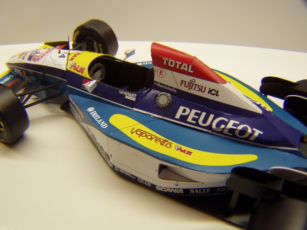 Jordan 195, 1995, R. Barrichello (Plná velikost v novém okně) Jordan 195, 1995, R. Barrichello