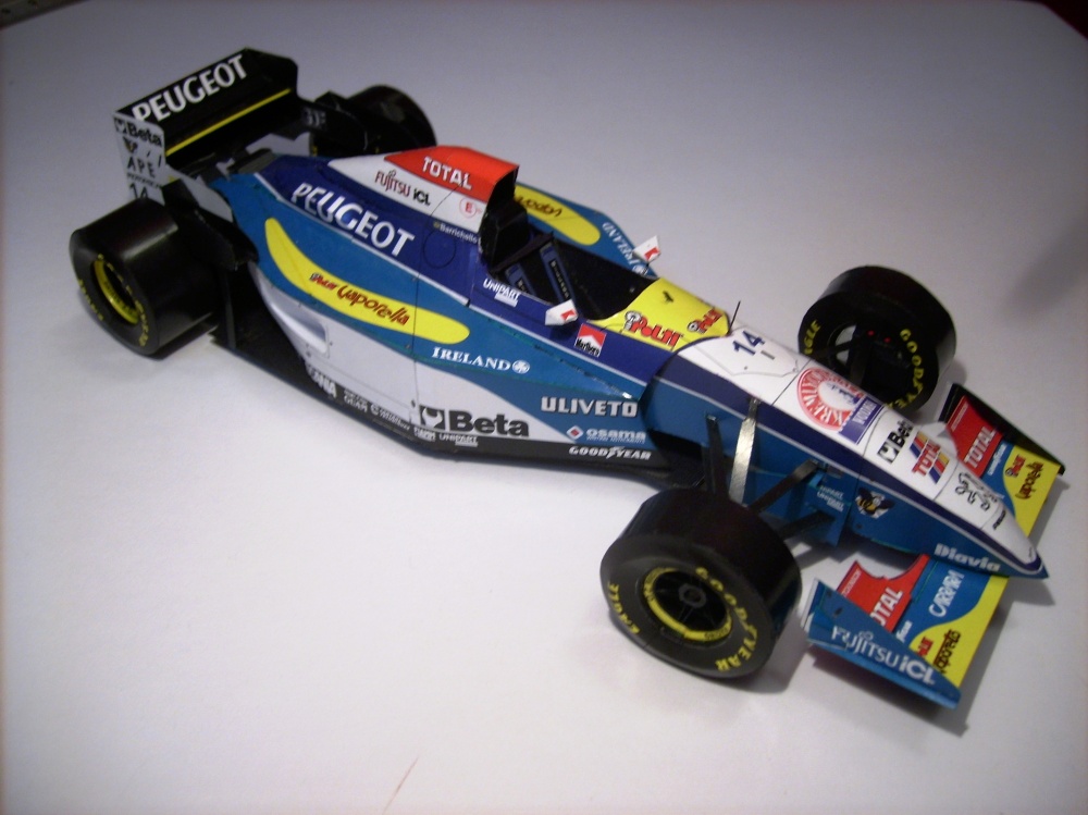 Jordan 195, Rubens Barrichello (Plná velikost v novém okně) Jordan 195, Rubens Barrichello