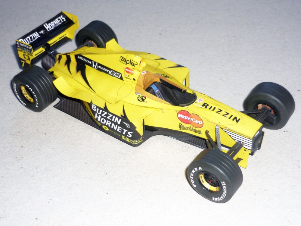 Jordan 199 - Damon Hill - GP Belgie 1999 (Plná velikost v novém okně) Jordan 199 - Damon Hill - GP Belgie 1999