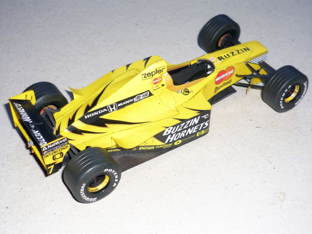Jordan 199 - Damon Hill - GP Belgie 1999 (Plná velikost v novém okně) Jordan 199 - Damon Hill - GP Belgie 1999