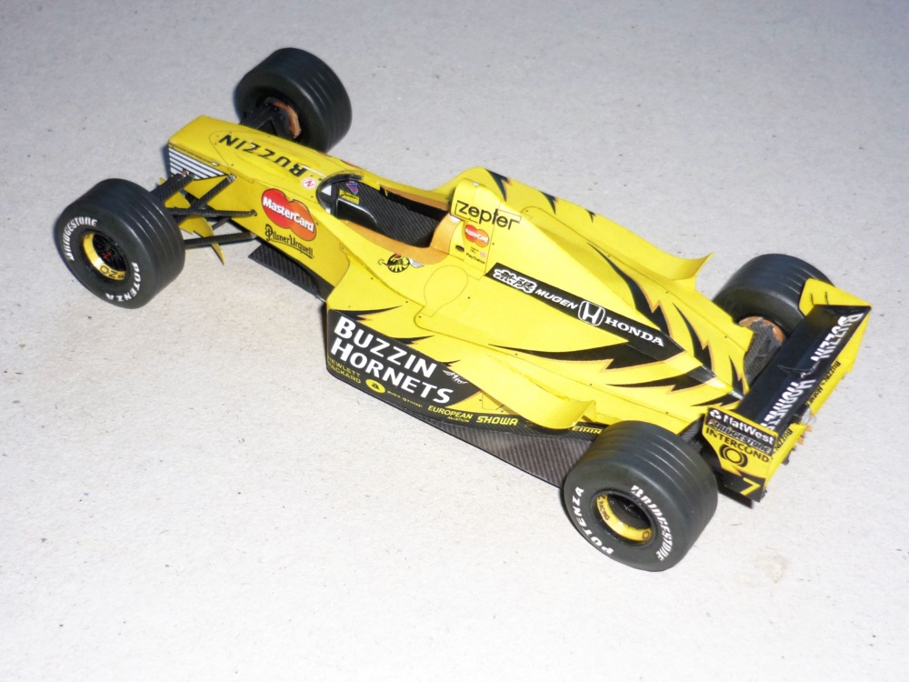 Jordan 199 - Damon Hill - GP Belgie 1999 (Plná velikost v novém okně) Jordan 199 - Damon Hill - GP Belgie 1999