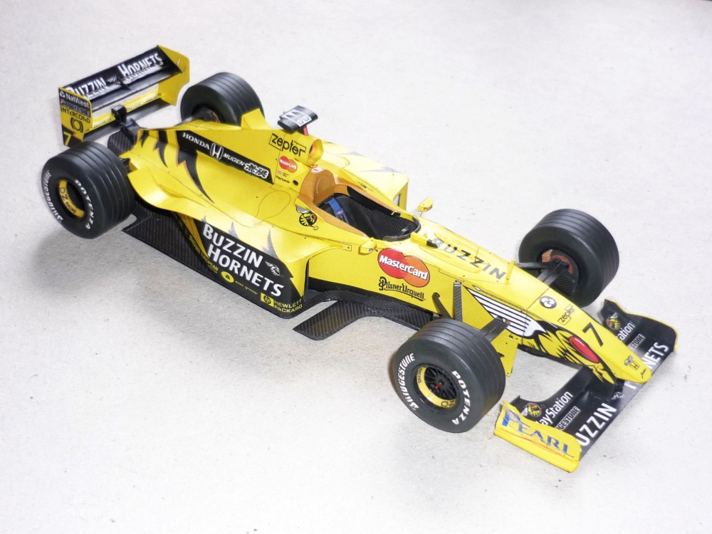 Jordan 199 - Damon Hill - GP Belgie 1999 (Plná velikost v novém okně) Jordan 199 - Damon Hill - GP Belgie 1999