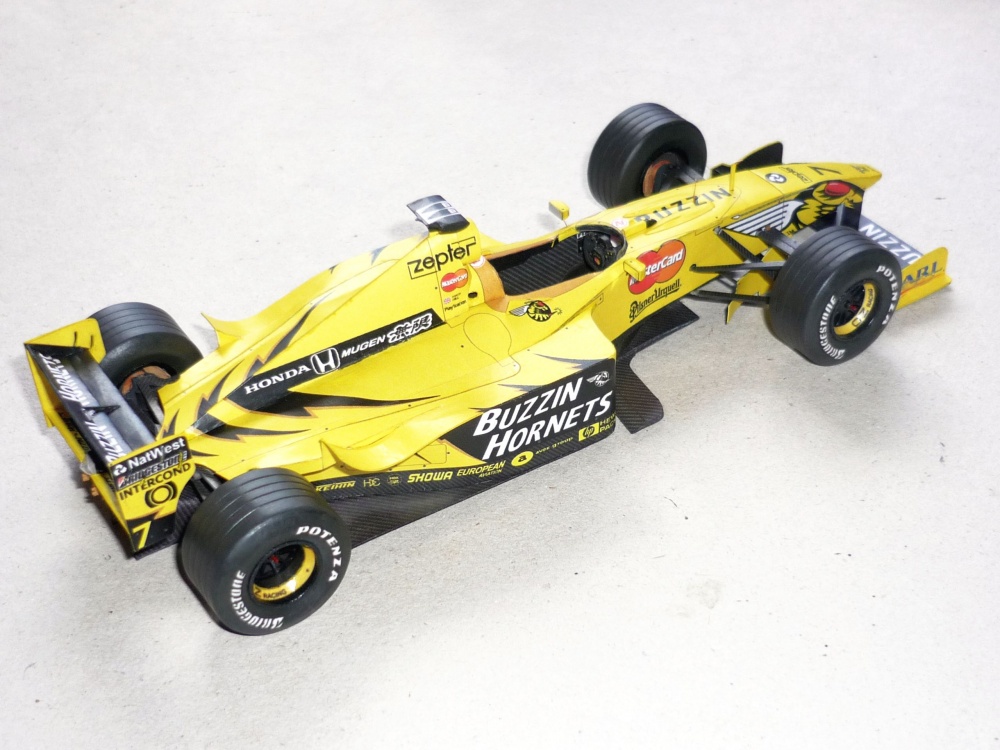 Jordan 199 - Damon Hill - GP Belgie 1999 (Plná velikost v novém okně) Jordan 199 - Damon Hill - GP Belgie 1999