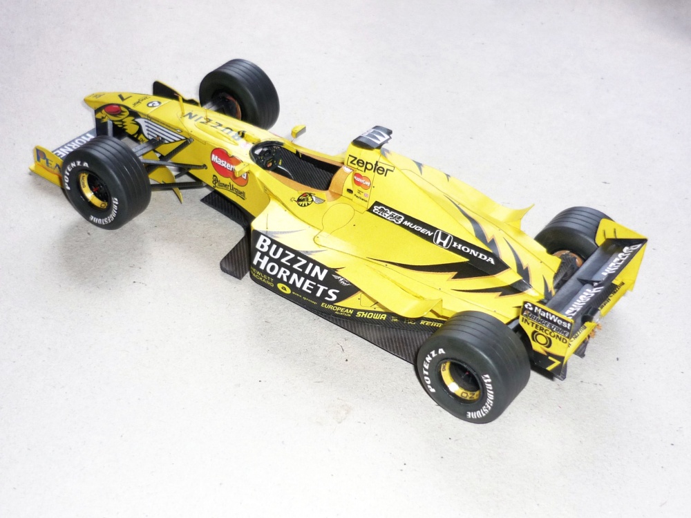 Jordan 199 - Damon Hill - GP Belgie 1999 (Plná velikost v novém okně) Jordan 199 - Damon Hill - GP Belgie 1999