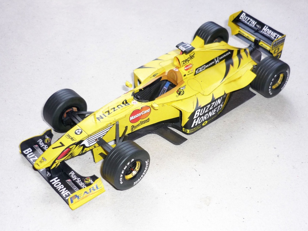 Jordan 199 - Damon Hill - GP Belgie 1999 (Plná velikost v novém okně) Jordan 199 - Damon Hill - GP Belgie 1999