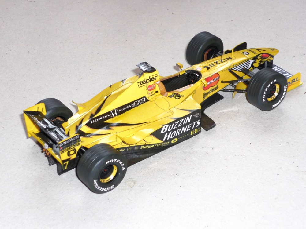 Jordan 199 - Damon Hill - GP Belgie 1999 (Plná velikost v novém okně) Jordan 199 - Damon Hill - GP Belgie 1999