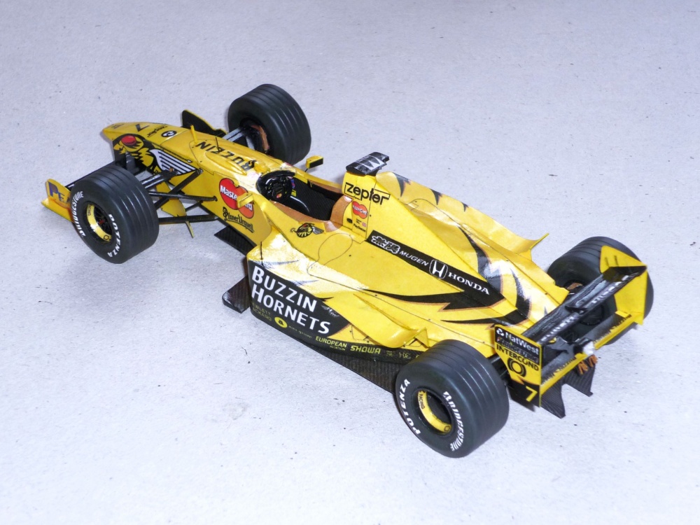 Jordan 199 - Damon Hill - GP Belgie 1999 (Plná velikost v novém okně) Jordan 199 - Damon Hill - GP Belgie 1999