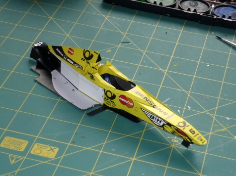 Jordan EJ 10 - Heinz Harald Frentzen - 2000 - 24hod. Jordan EJ 10 - Heinz Harald Frentzen - 2000 - 24hod.