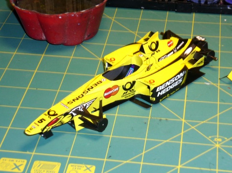Jordan EJ 10 - Heinz Harald Frentzen - 2000 - 24hod. Jordan EJ 10 - Heinz Harald Frentzen - 2000 - 24hod.