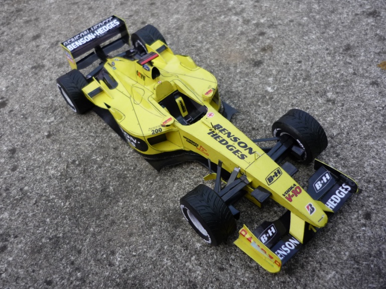 Jordan EJ 13 / FISICHELLA Giancarlo / Brazilie 2003 (Pln� velikost v nov�m okn�) Jordan EJ 13 / FISICHELLA Giancarlo / Brazilie 2003