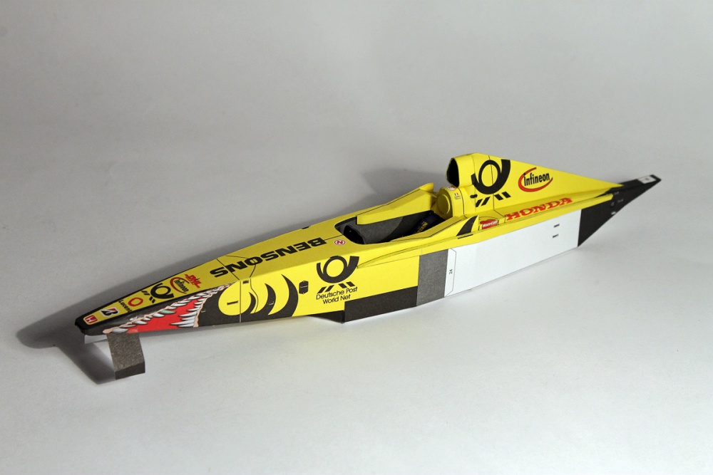 Jordan EJ11 - Jarno Trulli (2001) (Plná velikost v novém okně) Jordan EJ11 - Jarno Trulli (2001)