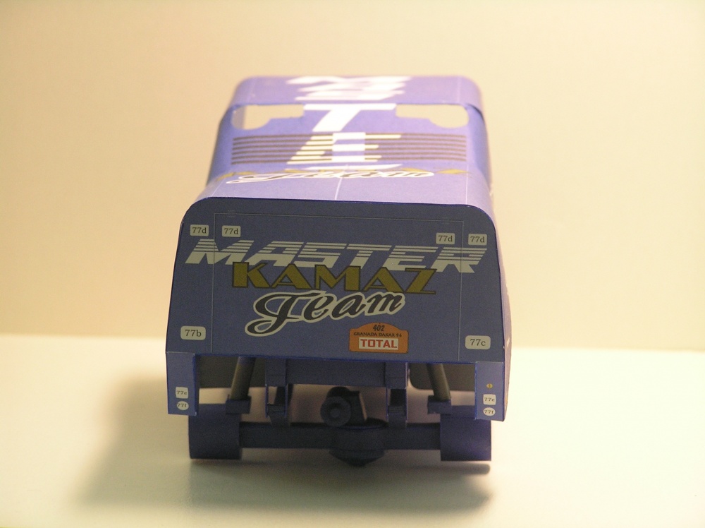 Kamaz 49252 Dakar 1996 (Plná velikost v novém okně) Kamaz 49252 Dakar 1996