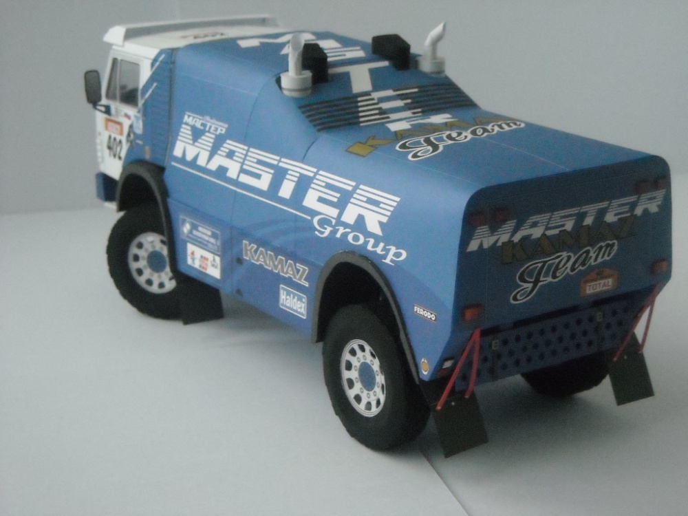 KAMAZ 49252 Dakar 1996 (Plná velikost v novém okně) KAMAZ 49252 Dakar 1996