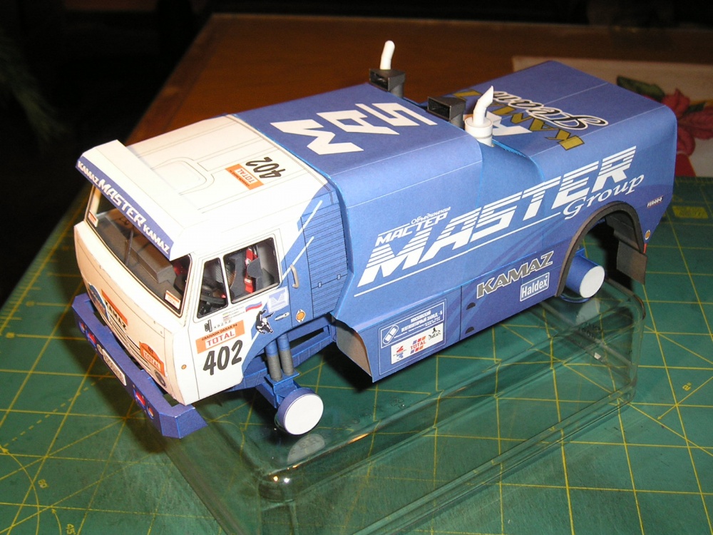 KAMAZ 49252 DAKAR 1996 (Plná velikost v novém okně) KAMAZ 49252 DAKAR 1996