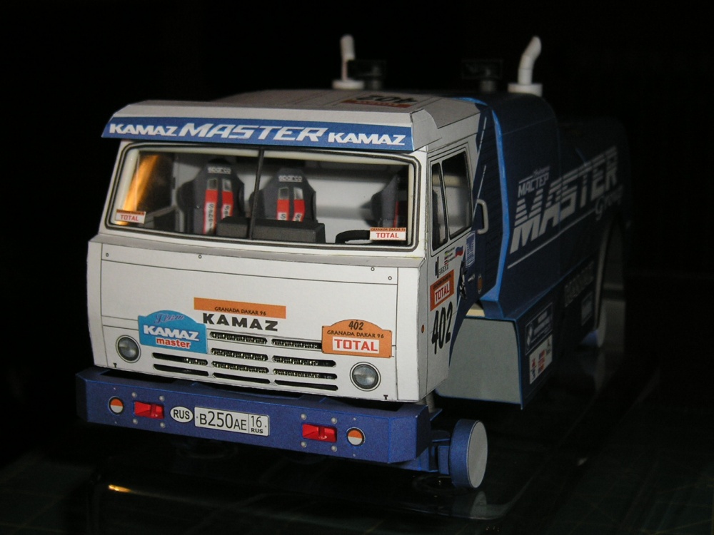 KAMAZ 49252 DAKAR 1996 (Plná velikost v novém okně) KAMAZ 49252 DAKAR 1996