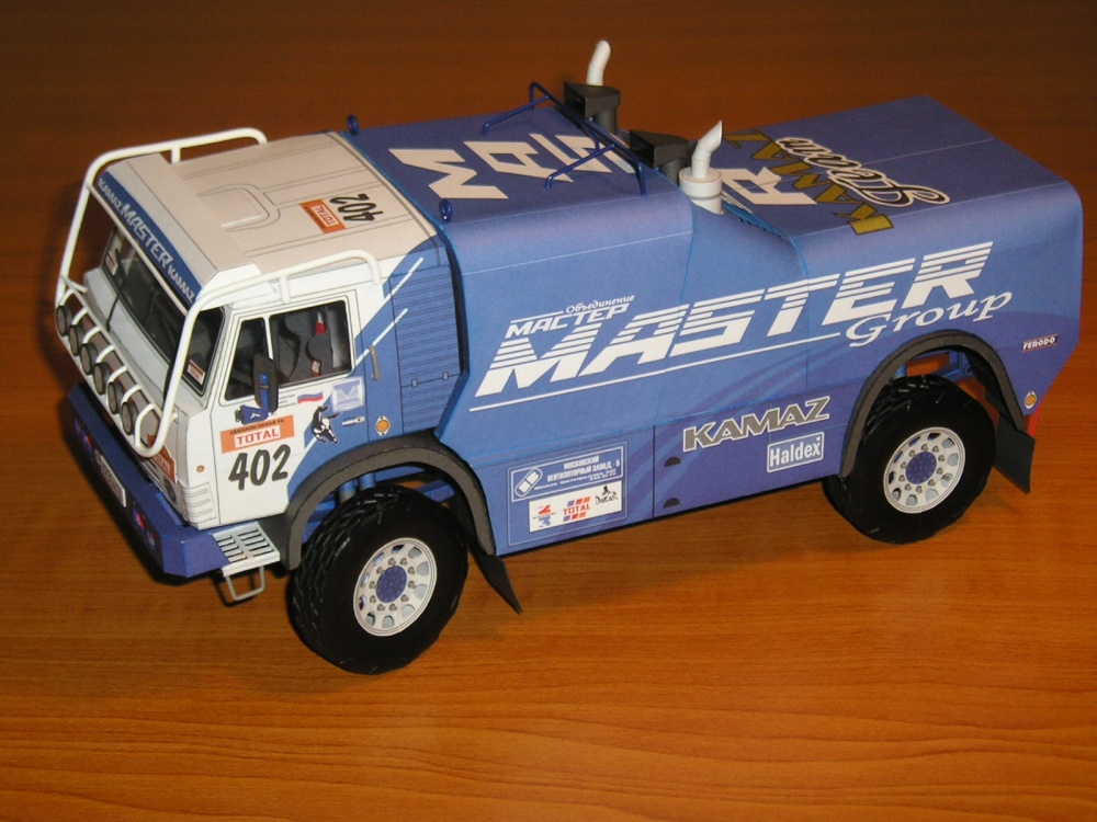 KAMAZ 49252 DAKAR 1996 (Plná velikost v novém okně) KAMAZ 49252 DAKAR 1996
