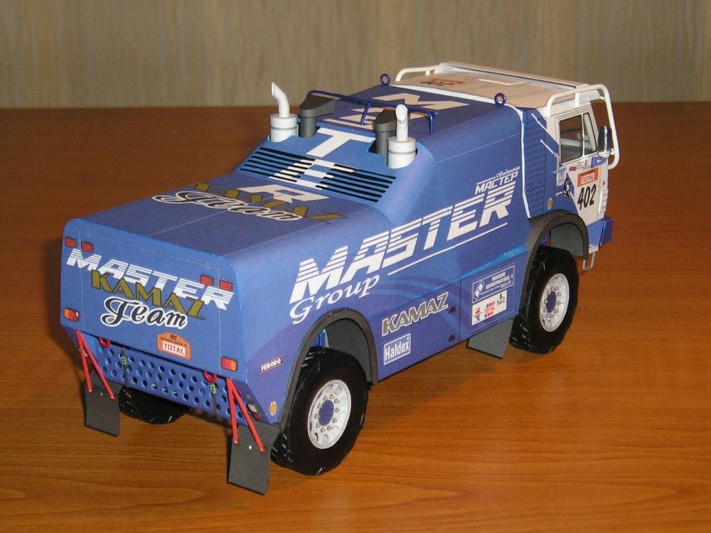 KAMAZ 49252 DAKAR 1996 (Plná velikost v novém okně) KAMAZ 49252 DAKAR 1996