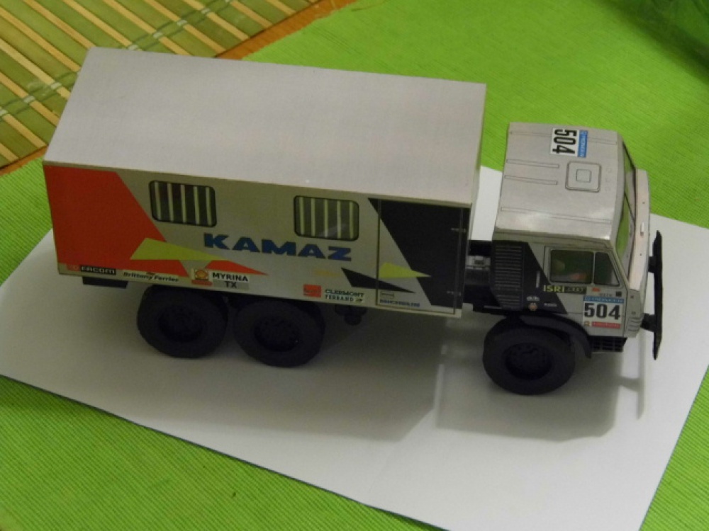 Kamaz 4310 Dakar 1991 (Plná velikost v novém okně) Kamaz 4310 Dakar 1991