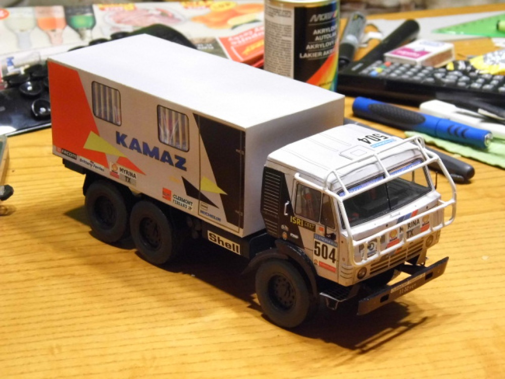 Kamaz 4310 Dakar 1991 (Plná velikost v novém okně) Kamaz 4310 Dakar 1991