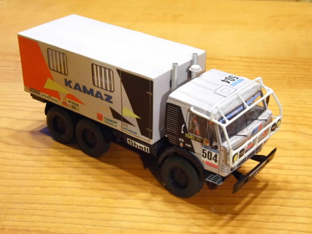 Kamaz 4310 Dakar 1991 (Plná velikost v novém okně) Kamaz 4310 Dakar 1991