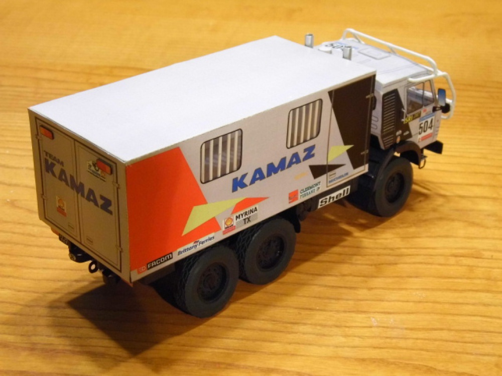 Kamaz 4310 Dakar 1991 (Plná velikost v novém okně) Kamaz 4310 Dakar 1991