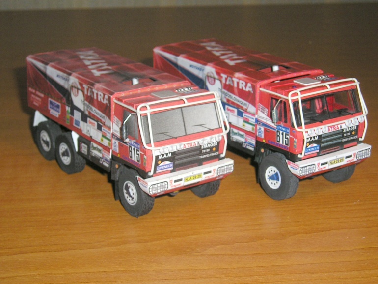 KAMIONY DAKAR 1988 (Pln� velikost v nov�m okn�) KAMIONY DAKAR 1988