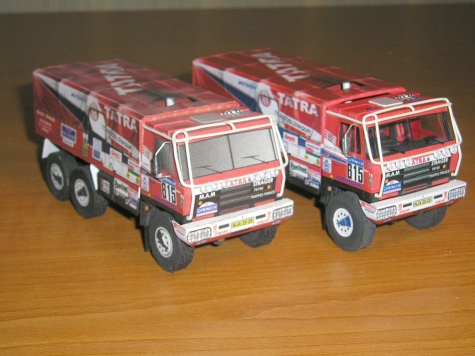 KAMIONY DAKAR 1988