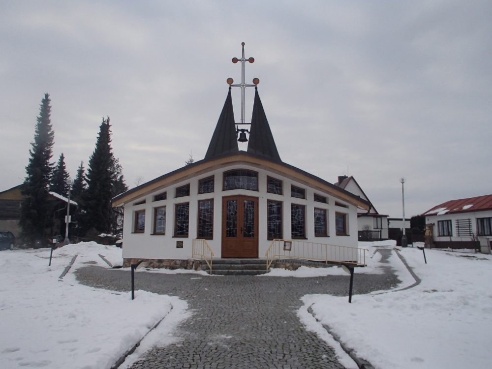 Kaple sv. Cyrila a Metoděje ve Škrdlovicích (Plná velikost v novém okně) Kaple sv. Cyrila a Metoděje ve Škrdlovicích