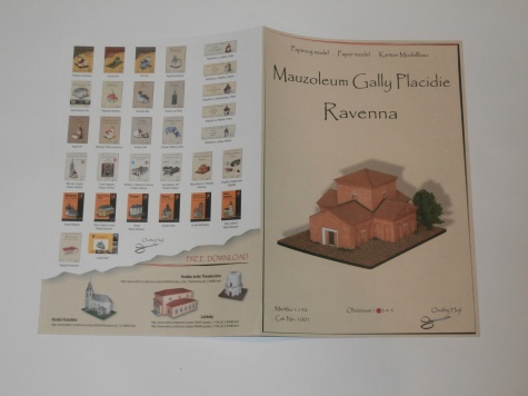Kaple v Ravenně řečená mauzoleum Gally Placidie Kaple v Ravenně řečená mauzoleum Gally Placidie
