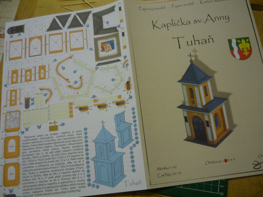 Kaplička Tuhaň (Plná velikost v novém okně) Kaplička Tuhaň
