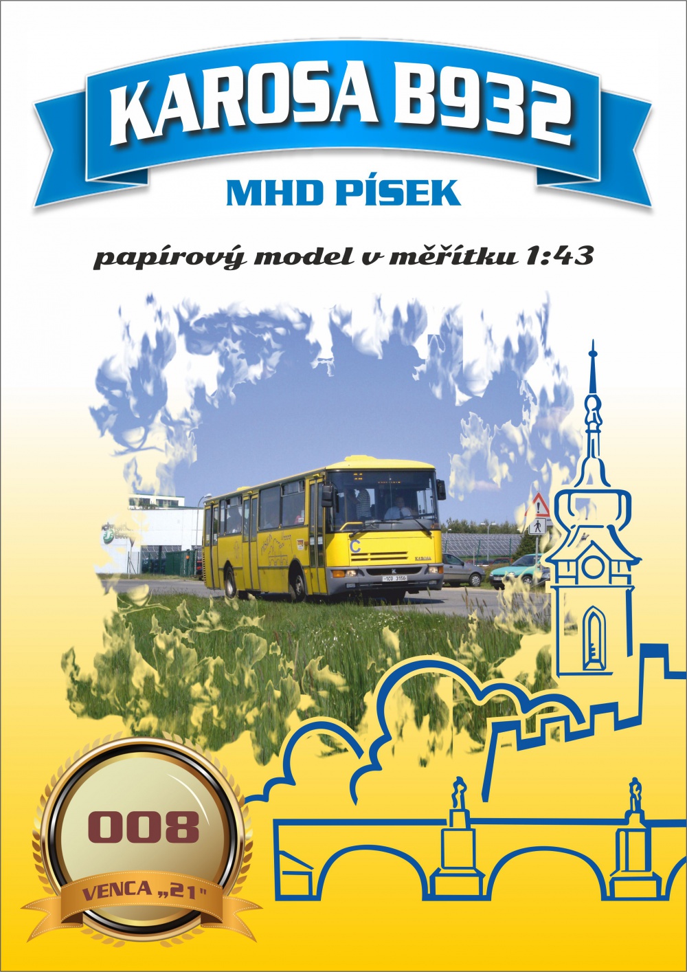 Karosa B932 MHD Písek (Plná velikost v novém okně) Karosa B932 MHD Písek