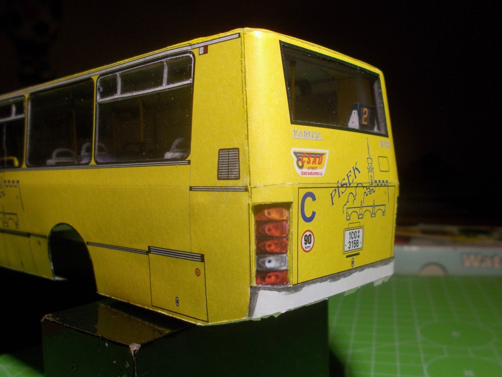 Karosa B932 MHD Písek (Plná velikost v novém okně) Karosa B932 MHD Písek