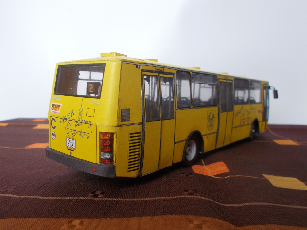 Karosa B932 MHD Písek (Plná velikost v novém okně) Karosa B932 MHD Písek