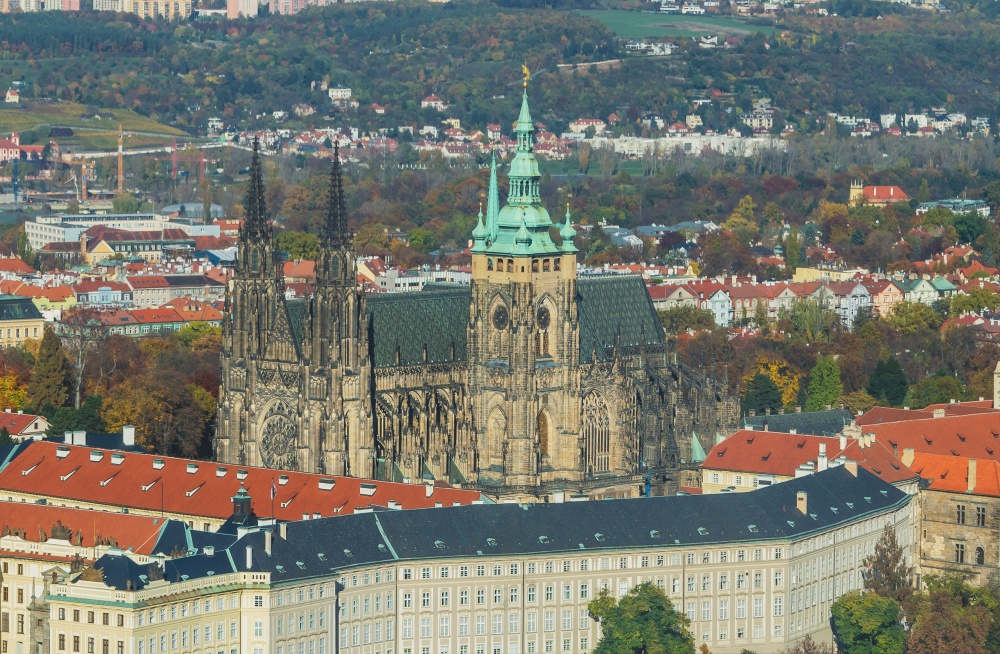 katedrála Sv.Víta (Plná velikost v novém okně) katedrála Sv.Víta