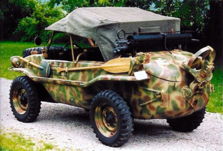 Kfz 166 Schwimwagen (Plná velikost v novém okně) Kfz 166 Schwimwagen