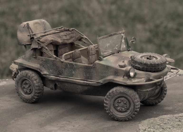Kfz 166 Schwimwagen (Plná velikost v novém okně) Kfz 166 Schwimwagen