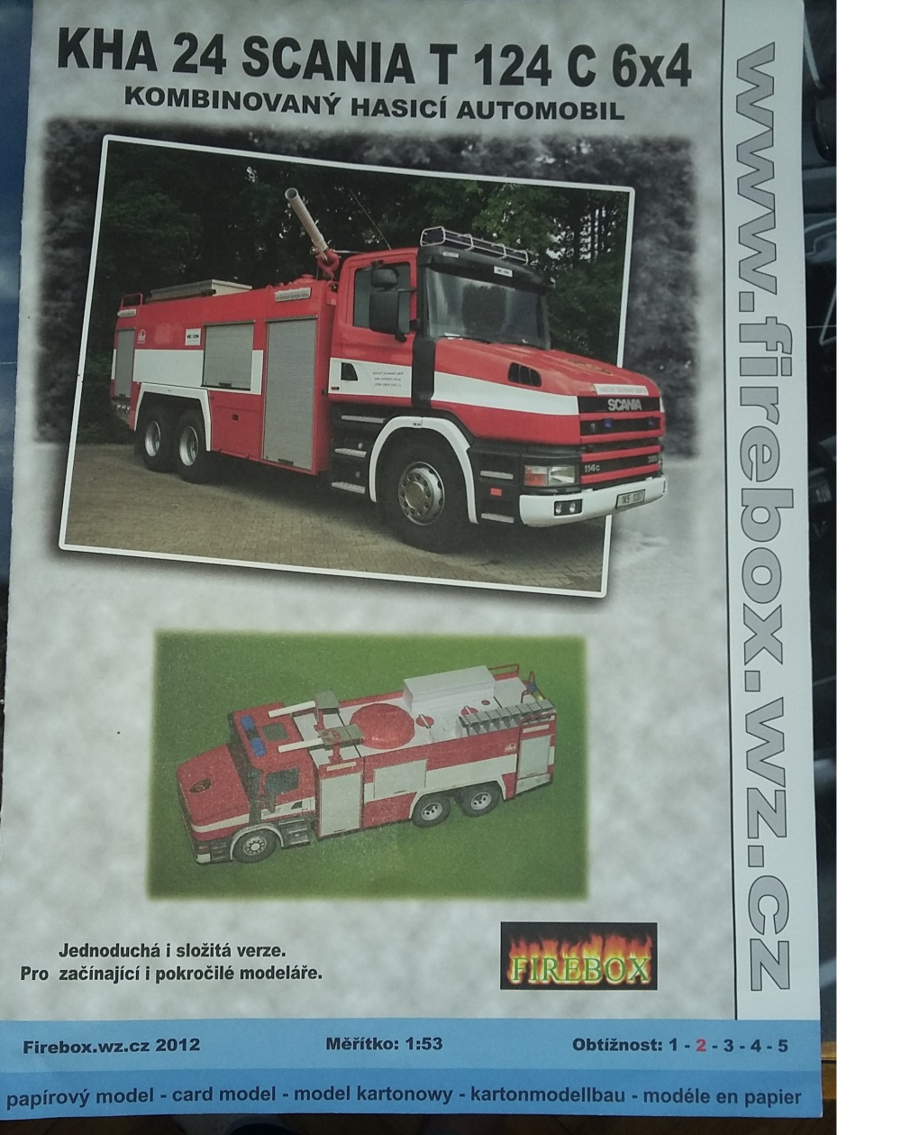 KHA 24 Scania T124 C 6x4 (Plná velikost v novém okně) KHA 24 Scania T124 C 6x4