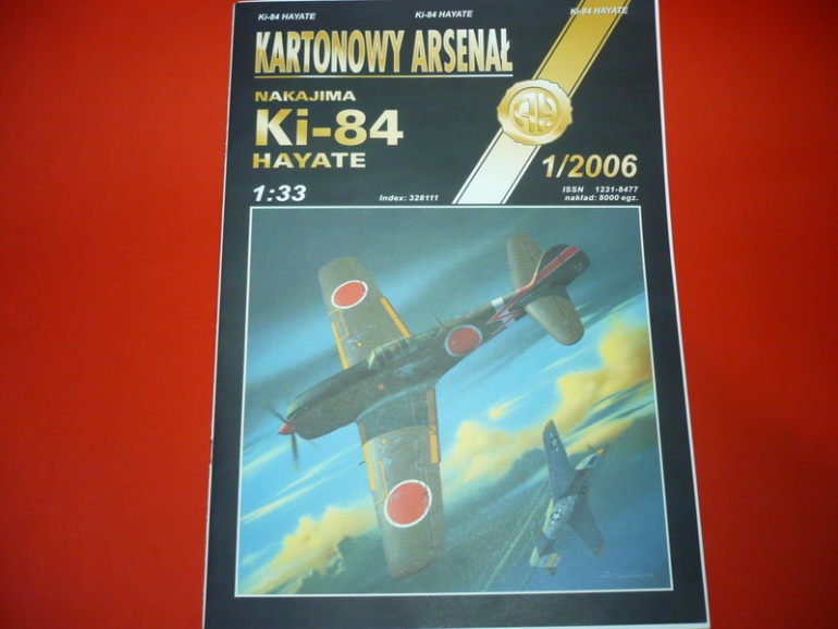 Ki-84 Hayate (Plná velikost v novém okně) Ki-84 Hayate