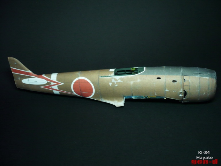 Ki-84 Hayate (Plná velikost v novém okně) Ki-84 Hayate
