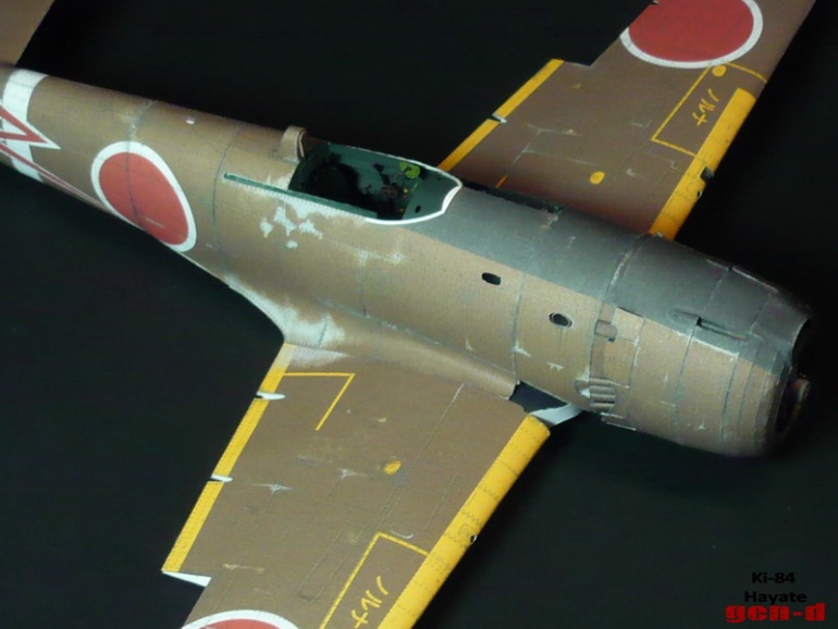 Ki-84 Hayate (Plná velikost v novém okně) Ki-84 Hayate