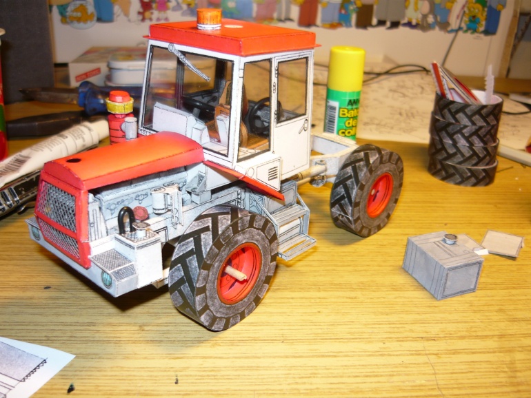 Kloubový traktor Škoda Liaz 180 (Plná velikost v novém okně) Kloubový traktor Škoda Liaz 180