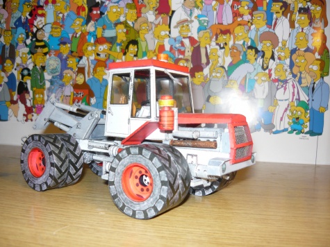 Kloubov� traktor �koda Liaz 180