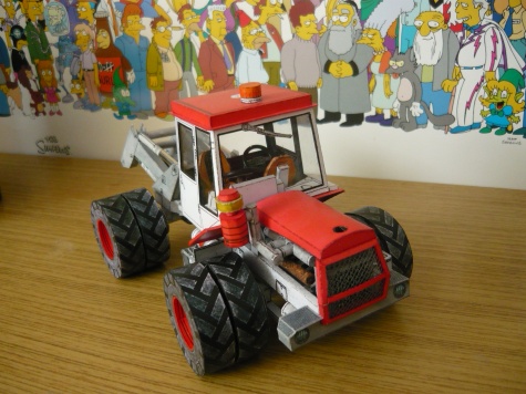 Kloubov� traktor �koda Liaz 180