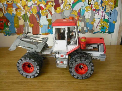 Kloubov� traktor �koda Liaz 180