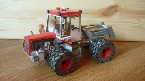 Kloubov� traktor �koda Liaz 180