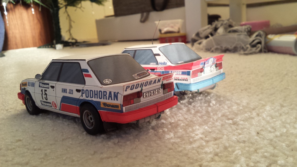 Škoda 130 LR J.Haugland a J.Sedlář (Plná velikost v novém okně) Škoda 130 LR J.Haugland a J.Sedlář