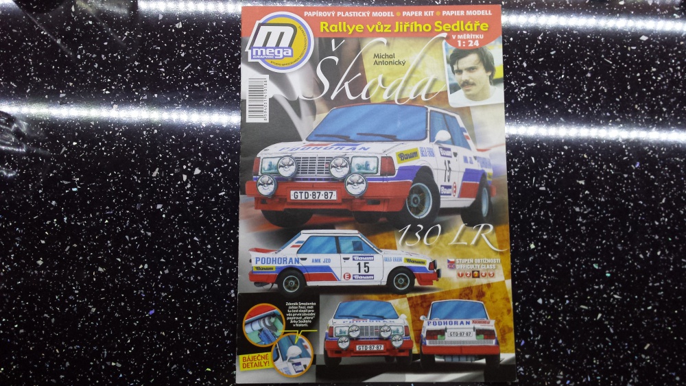 Škoda 130 LR J.Haugland a J.Sedlář (Plnďż˝ velikost v novďż˝m oknďż˝) Škoda 130 LR J.Haugland a J.Sedlář