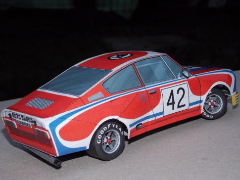 Škoda 130 RS - okruhová verze Škoda 130 RS - okruhová verze