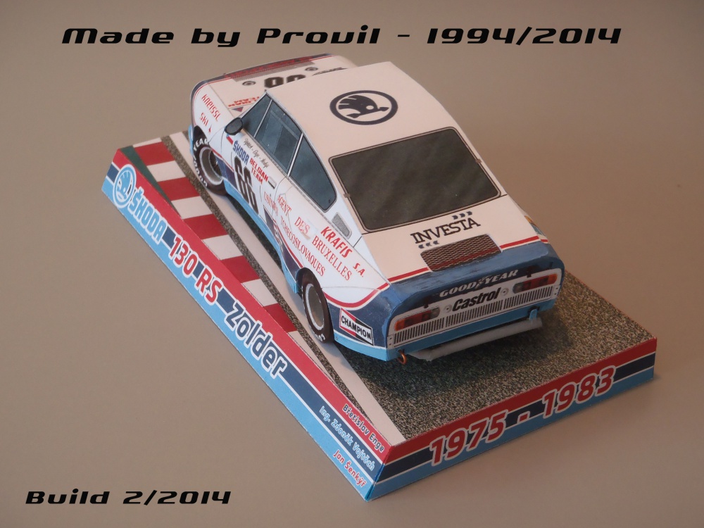 Škoda 130 RS - Zolder 1980 (Plná velikost v novém okně) Škoda 130 RS - Zolder 1980
