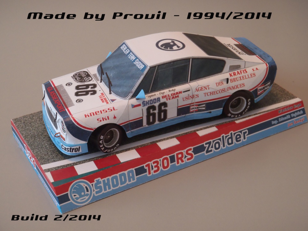 Škoda 130 RS - Zolder 1980 (Plnďż˝ velikost v novďż˝m oknďż˝) Škoda 130 RS - Zolder 1980